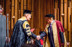 Professor Zhores Alferov Being Awarded an Honorary Degree by City University London