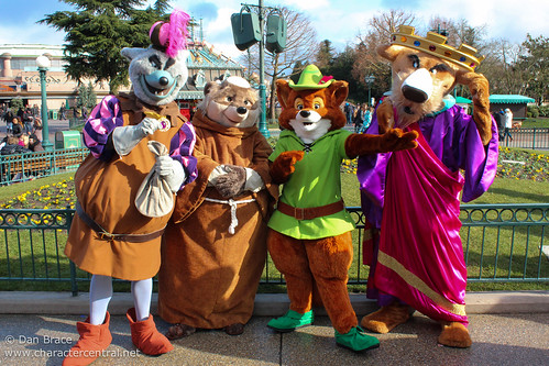 Meeting the Sherwood Forest gang!