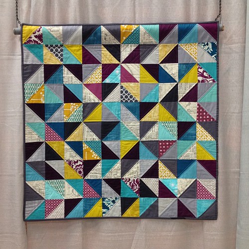 Streetscape--one of my quilts is in the show! #quiltcon