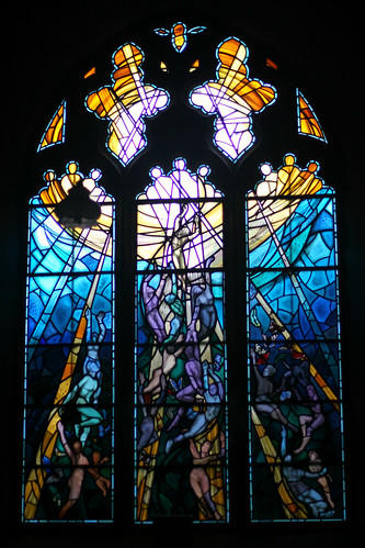 The Pilgrimage Window, St James the Great, Staple, Kent