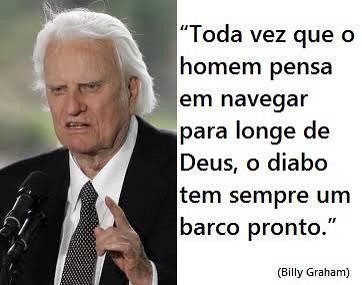 Billy Graham by Cristo no face