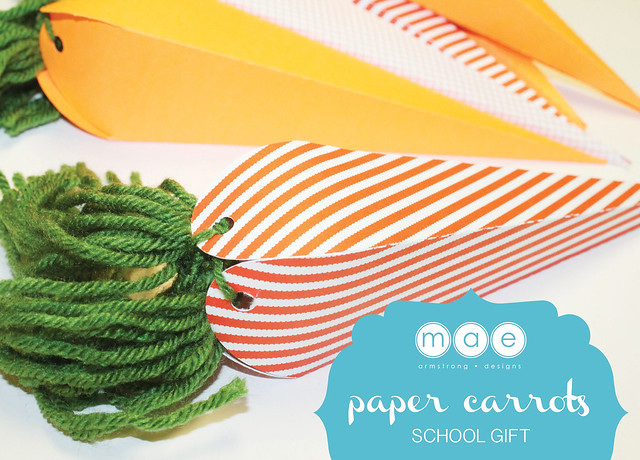 Paper Carrots - School Gift10