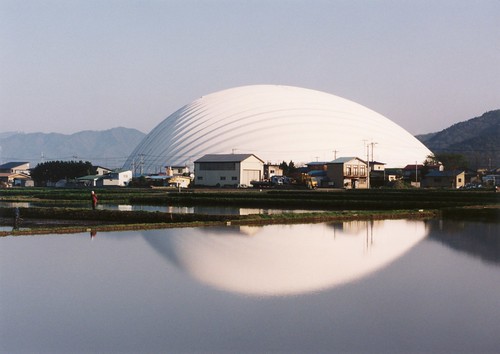 Dome in Odate, 1993-1997. Odate-shi. Akita. Japan