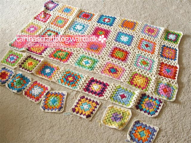 Crochet tutorial: joining granny squares 1