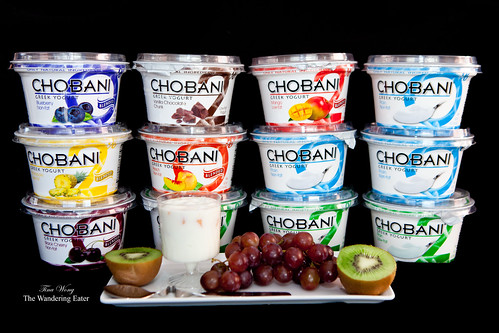 Chobani Greek-style 16 ounce yogurts - Flavored and 2% fat