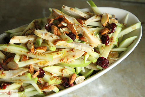 Chicken, Apple Cranberry and Almond Salad