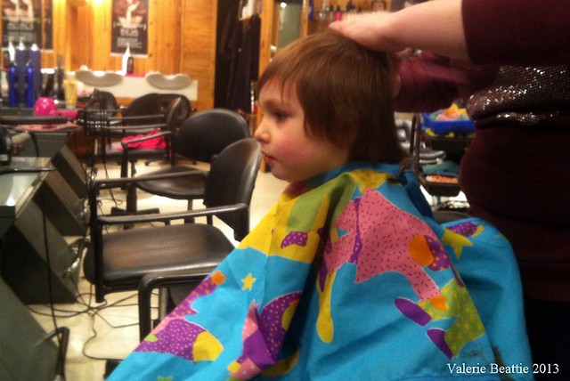 oscar hair cut aged 3