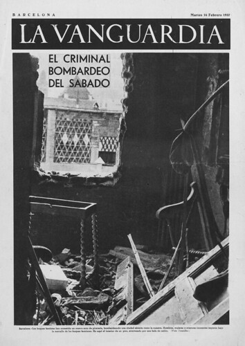 Barcelona, los bombardeos del día 15 de febrero de 1937. by Octavi Centelles