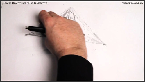 learn how to draw three point perspective 005