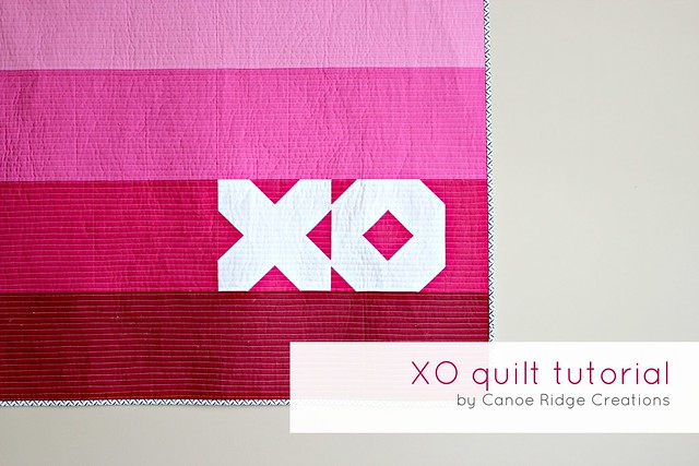 XO quilt tutorial.
