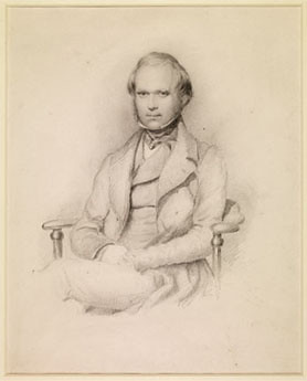 Charles Darwin by George Richmond. Cambridge University Library.