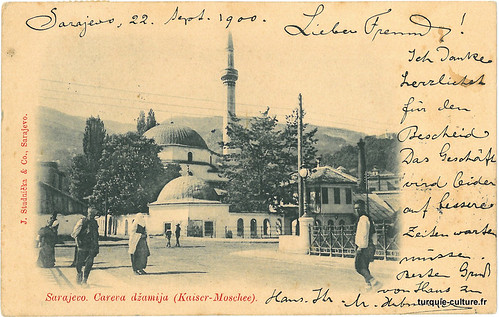 Sarajevo, mosquée impériale, Careva dzamija, 1900