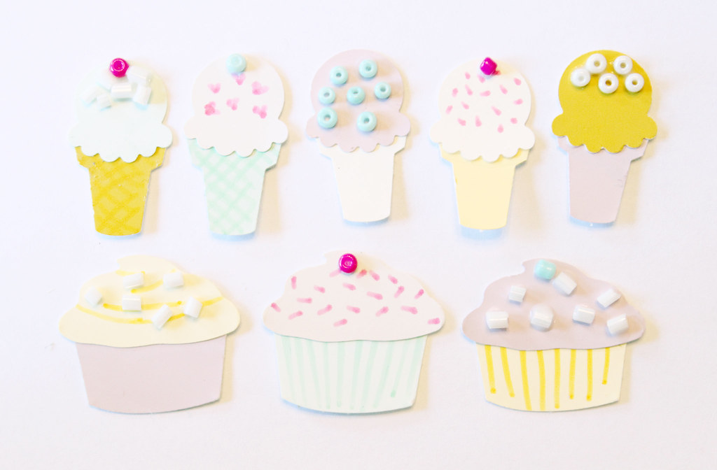 cupcakes and icecream cones