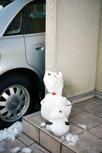 Japan snow man