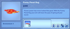 Funny Floral Rug