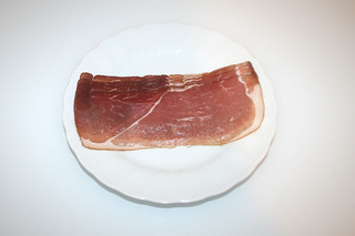 08 - Zutat geräucherter Schinken / Ingredient bacon