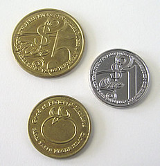 EBT metallic tokens