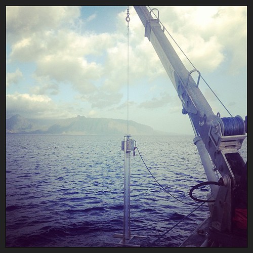 Gravity's vibracore working off the coast of Oahu by gravityenv