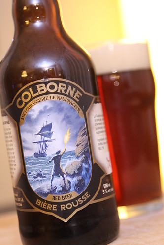 Microbrasserie Le Naufrageur Colborne Biere Rousse