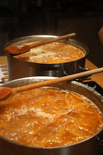 Marmalade on the boil