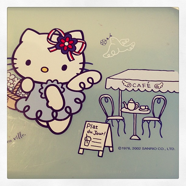 Hello kitty French collection  box - Sanrio 2002