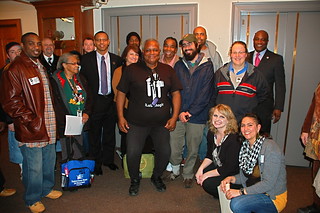 Council Member Ford and KFTC members