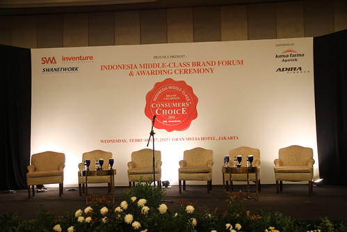 Indonesia Middle-Class Brand Forum 2013-Backdrop Banner