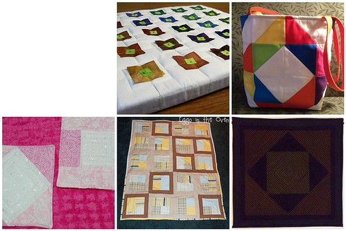 Project QUILTING, A square in a square challenge, a closer look part 2