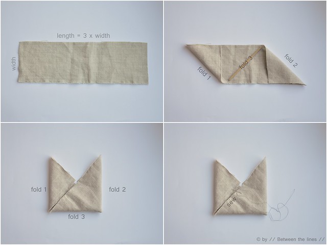 Triangle bag :: a tutorial
