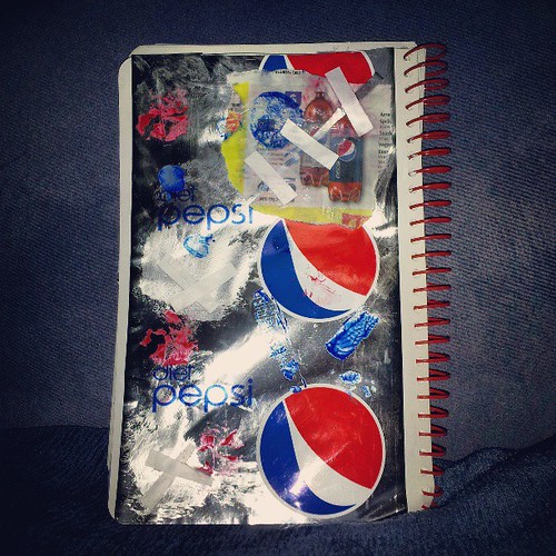 Drink of Choice prompt #artjournal #dietpepsi by quilter4010