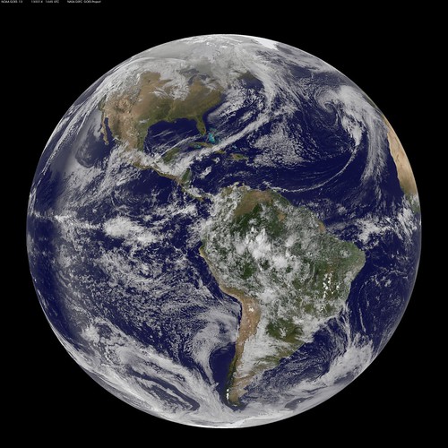 Full Disk View Showing Earth on 4.13 - "Pi Day" by NASA Goddard Photo and Video