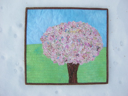 Hello Spring???  created for Project Quilting Season 4 Challenge 6 Hurray for Spring