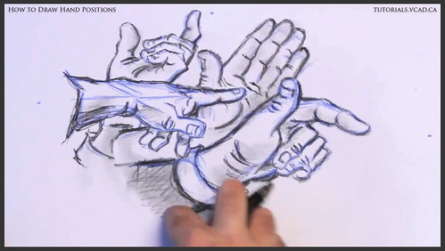 learn how to draw hand positions 022
