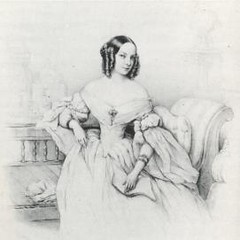 А. К. Воронцова-Дашкова. Литография А. Греведона. 1840