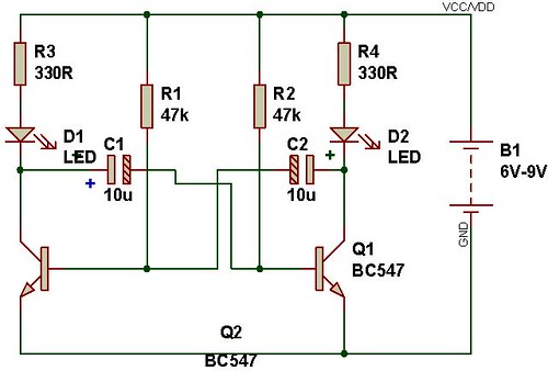 Multivibrator-with-counter