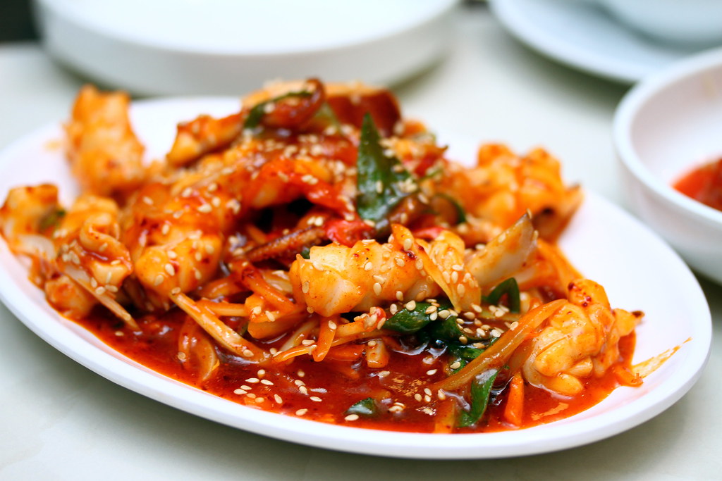 Koryo Korean Restaurant: Fried Squid