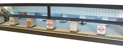 Underground tube station model