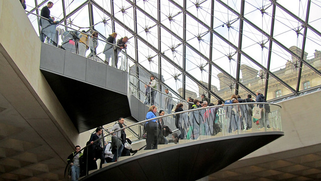 piral staircase of the Louvre