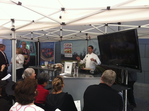 Cooking Demo at the Ferry Building