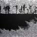 林羿束‧風的皺褶 I‧木刻版畫、油印手工棉紙‧ 62×39.5cm-15版‧2012