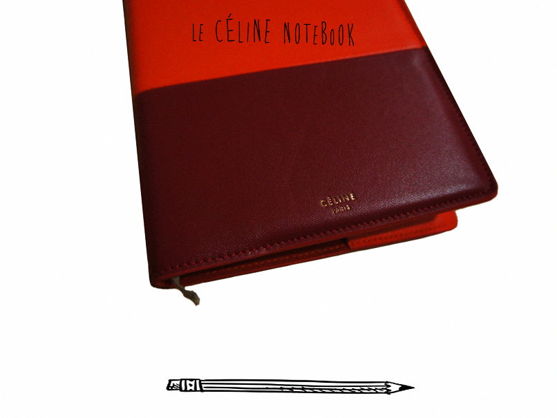 celine notebook