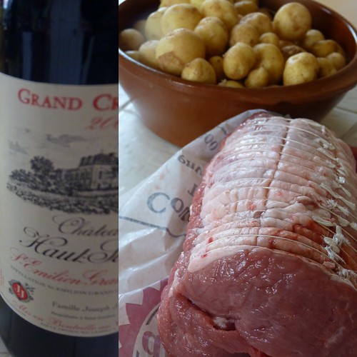 Selle d'agneau et vin de Bordeaux
