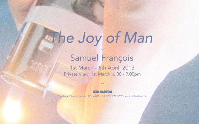 Flyer_ Samuel Francois - Joy of man - Rod Barton