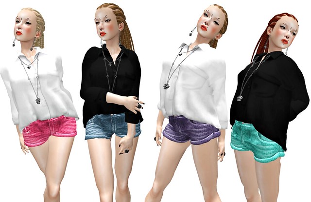 CHANDELLE  Group Gift [FREE] 2013 - Shorts and shirt Alex2