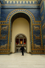 J in Front of the Ishtar Gate