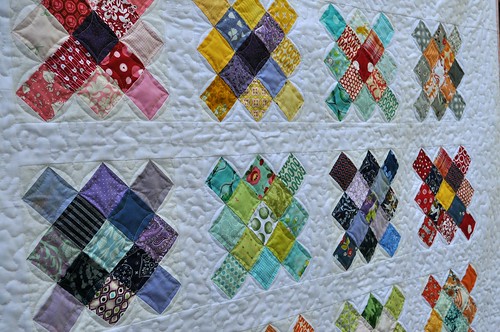 granny quilting detail