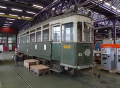 Trams disparus de Genève démolition  du tram 63 (Suisse)