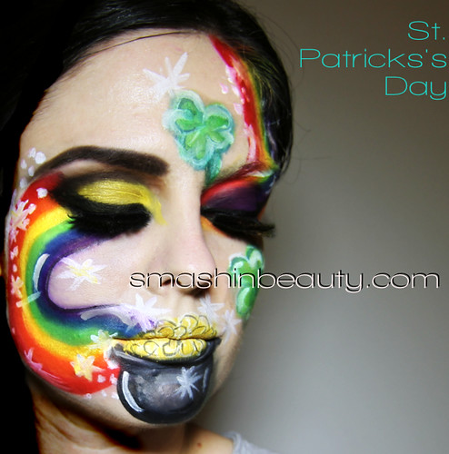 St. Patrick's Day Makeup Face Painting Face Paint