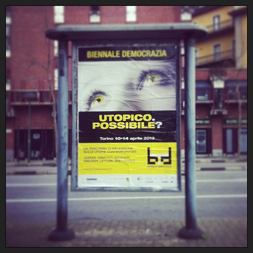 Dal 10 al 14 aprile a #Torino torna @BiennaleDemocr. Ce n'è bisogno, ora più che mai.