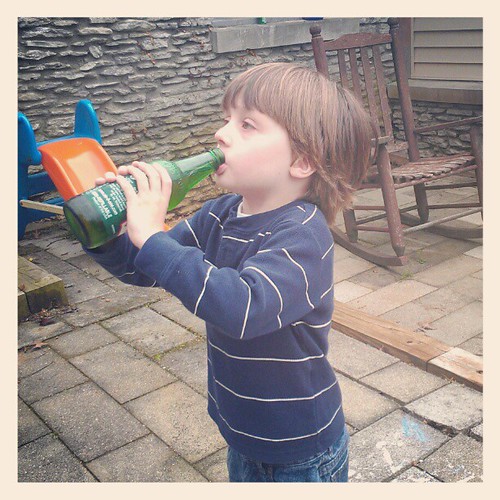 A boy's first Ale-8-One